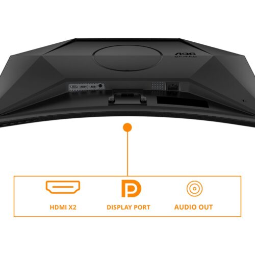 AOC CQ32G4VE 31.5p Curved 2560×1440 0.5ms HDMI DP Black/Grey