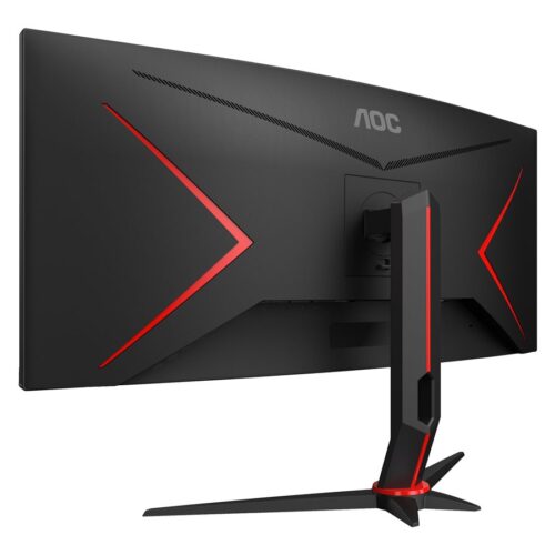 AOC CU34G2XP/BK 34p 3440×1440 VA 180hz High adjustable Stand HDR400 Freesync Premium USB HUB 4×3.0 2xDP 2xHDMI