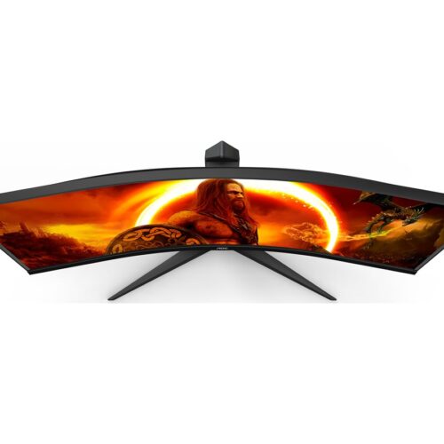 AOC CU34G2XP/BK 34p 3440×1440 VA 180hz High adjustable Stand HDR400 Freesync Premium USB HUB 4×3.0 2xDP 2xHDMI
