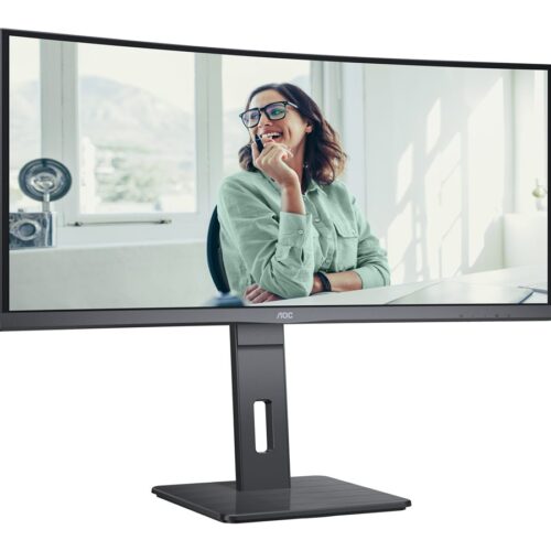 AOC CU34P3CV 34p VA 3440×1440 21:9 4ms HDMI DP USB Black