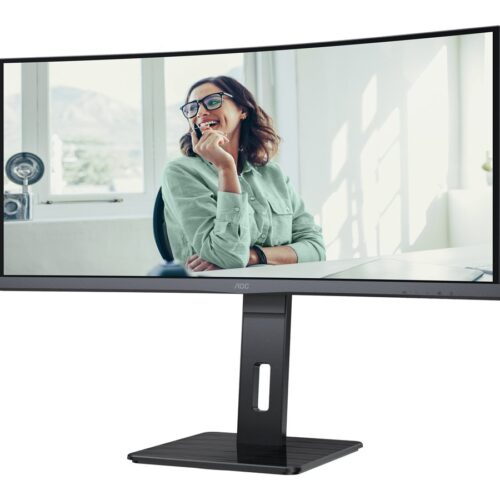 AOC CU34P3CV 34p VA 3440×1440 21:9 4ms HDMI DP USB Black