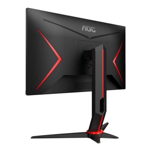 AOC Q24G2A/BK 23.8p Gaming Monitor IPS 2560×1440 1ms HDMI DP Black/Red