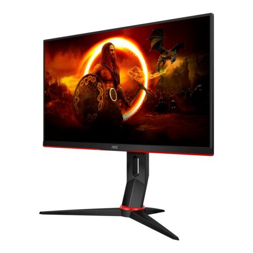 AOC Q24G2A/BK 23.8p Gaming Monitor IPS 2560×1440 1ms HDMI DP Black/Red