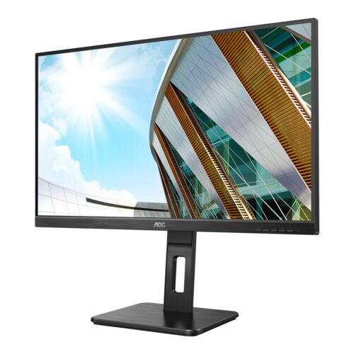 AOC Q27P2Q 27p 2560×1440 QHD IPS 300cd/m2 1000:1 4ms HDMI VGA DisplayPort haut-parleurs noir