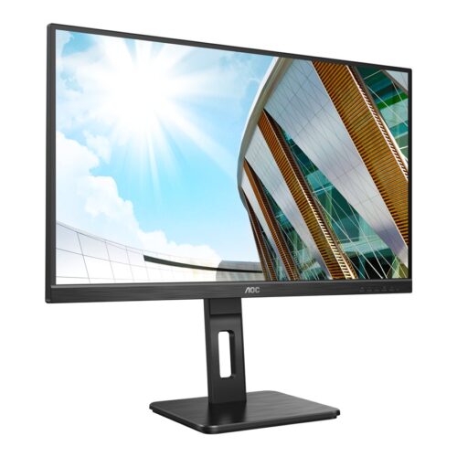 AOC Q27P2Q 27p 2560×1440 QHD IPS 300cd/m2 1000:1 4ms HDMI VGA DisplayPort haut-parleurs noir
