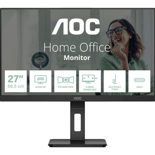 AOC Q27P3CV 27p VA TFT 2560×1440 HDMI DP USB Black