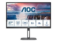 AOC Q27V5N/BK 27p WQHD VA 75Hz 4ms 300cd/m2 HDMI 1.4×2 DPx2 Speakers