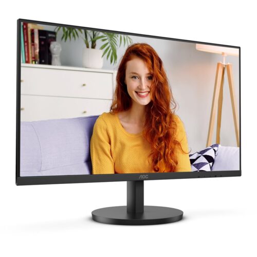 AOC U27B3A 27p UHD 3840×2160 60Hz HDR10 HDMI 2.0 DisplayPort 1.4 black