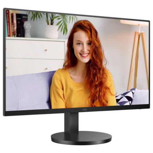 AOC U27B3AF 27p UHD 3840×2160 60Hz HDR10 HDMI 2.0 DisplayPort 1.4 black