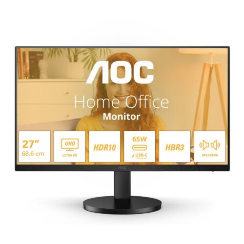 AOC U27B3CF 27p 3840×2160 2xHDMI USB Black