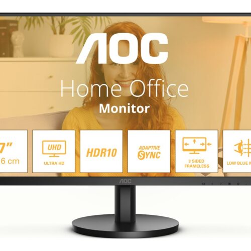 AOC U27B3M 27p 3840×2160 2xHDMI DP Black