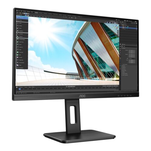 AOC U27P2 27p UHD 4K Monitor USB VGA DVI HDMI