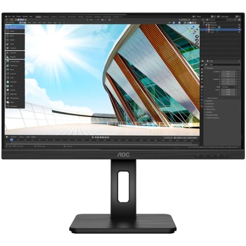 AOC U27P2 27p UHD 4K Monitor USB VGA DVI HDMI