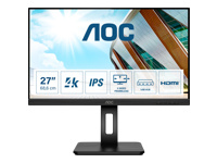 AOC U27P2 27p UHD 4K Monitor USB VGA DVI HDMI