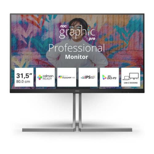 AOC U32U3CV 31.5p Nano IPS WLED UHD 60Hz HDMI