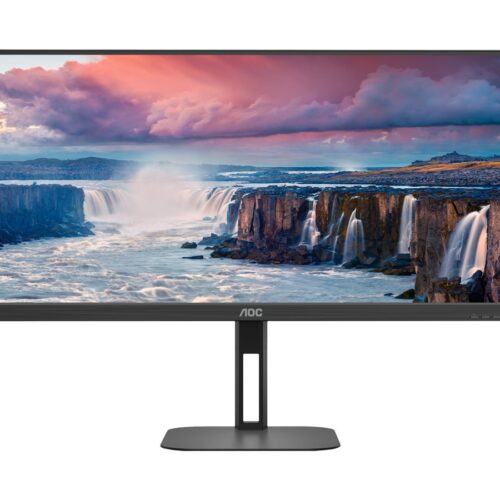 AOC U34V5C/BK 34p VA WQHD display 3440×1440 21:9 4ms 300cd/m2