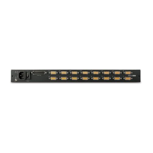 APC 17p Rack LCD Console with Integrated 16 Port Analog KVM Switch