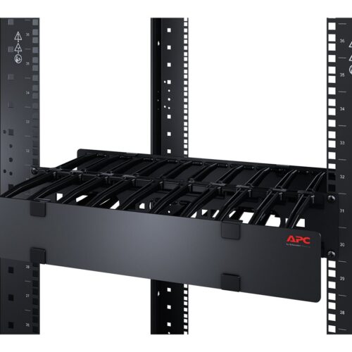 APC 3U Horizontal Cable Manager 6 Fingers top and bottom