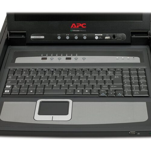 APC 43.18cm 17p Rack LCD Console with 8 Port Analog KVM Switch