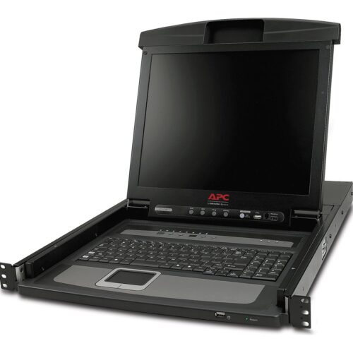APC 43.18cm 17p Rack LCD Console with 8 Port Analog KVM Switch