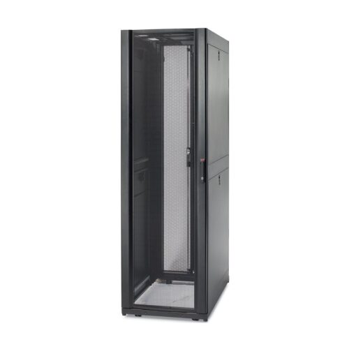 APC ARMOIRE NETSHELTER SX NOIR 19 BAIE 48U X 600 L X 1070 P PORTES PANNEAUX LATERAUX INCLUS