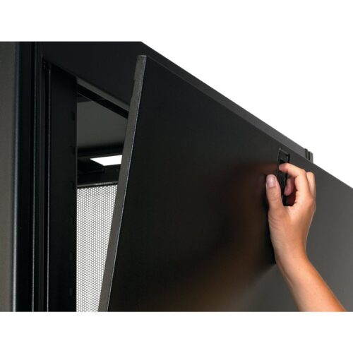 APC ARMOIRE NETSHELTER SX NOIR 19 BAIE 48U X 600 L X 1070 P PORTES PANNEAUX LATERAUX INCLUS