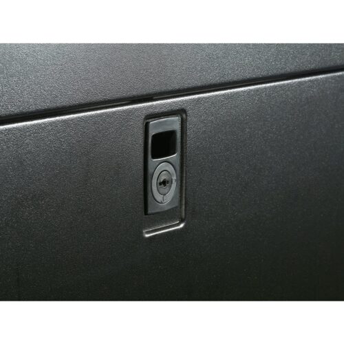 APC ARMOIRE NETSHELTER SX NOIR 19 BAIE 48U X 600 L X 1070 P PORTES PANNEAUX LATERAUX INCLUS