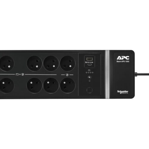 APC Back-UPS 1050VA 8 French outlets 230V USB Type-C and A charging ports