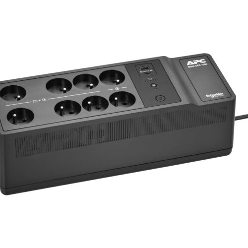APC Back-UPS 1050VA 8 French outlets 230V USB Type-C and A charging ports