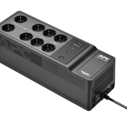 APC Back-UPS 1050VA 8 schuko outlets 230V USB Type-C and A charging ports