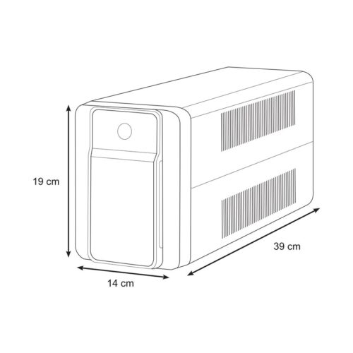 APC Back-UPS 1600VA 230V AVR French Sockets