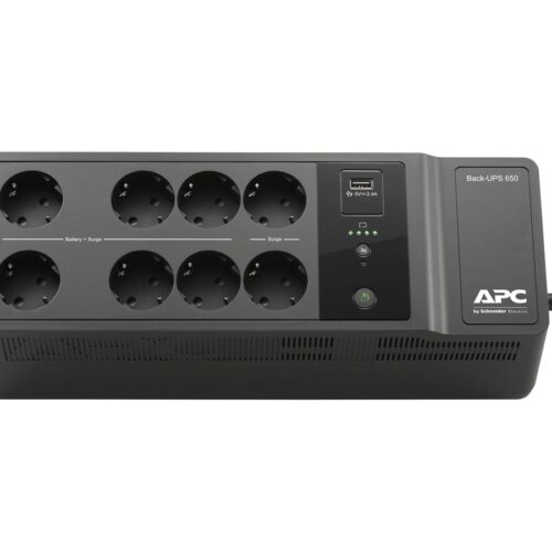 APC Back-UPS 650VA 230V 1 USB charging port
