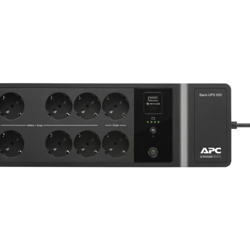 APC Back-UPS 650VA 230V 1 USB charging port