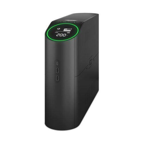 APC Back-UPS Pro 2200VA for Gaming 230V Pure Sinewave LCD Black Schuko