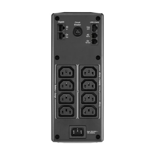 APC Back UPS Pro BR 1600VA 8 Outlets AVR LCD Interface