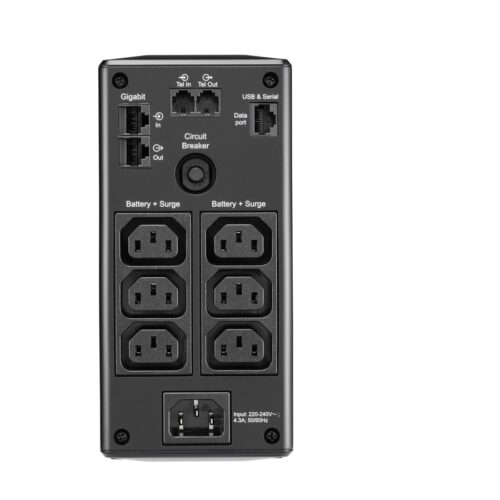 APC Back UPS Pro BR 650VA 6 Outlets AVR LCD Interface