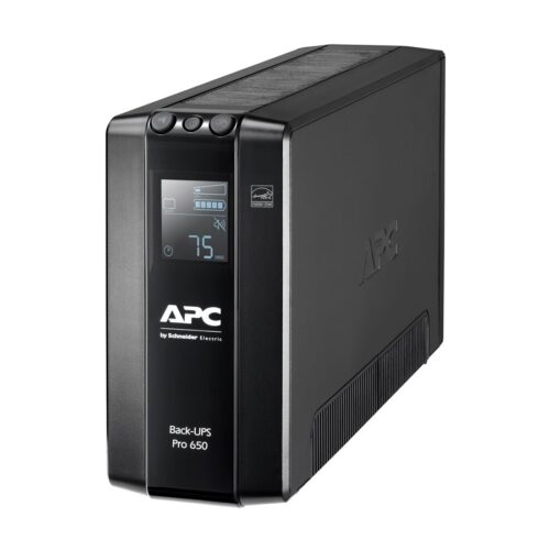 APC Back UPS Pro BR 650VA 6 Outlets AVR LCD Interface