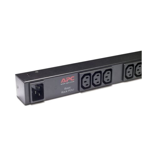 APC BANDEAU DE PRISE BASIQUE – IEC C20 EN ENTREE – 15 SORTIES IEC C13 – RACK 0U VERTICAL