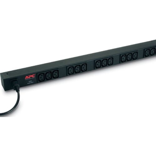APC BANDEAU DE PRISES BASIQUE – IEC C14 EN ENTREE – 15 SORTIE IEC C13 – 16A – 230V – RACK ZERO U VERTICAL