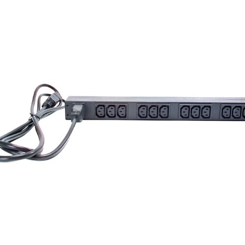 APC BANDEAU DE PRISES BASIQUE – IEC C20 EN ENTREE – 12 SORTIEs IEC C13 – 16A – RACK 1 U HORIZONTAL