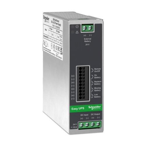 APC Din Rail Mount Switch Power Supply Battery Back Up 24V DC 10A