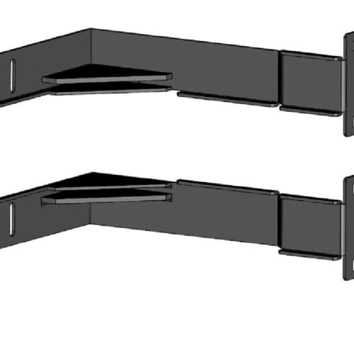 APC Easy BRKT POST BTM 5-6FT inside one pair