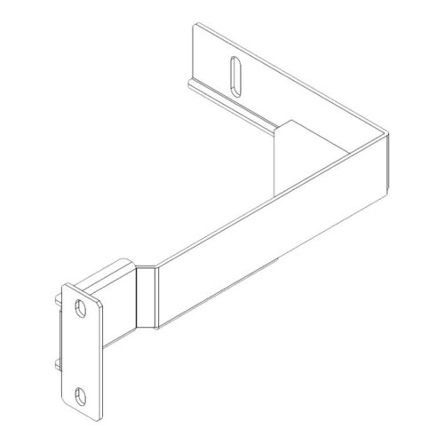 APC Easy BRKT POST BTM 5-6FT inside one pair