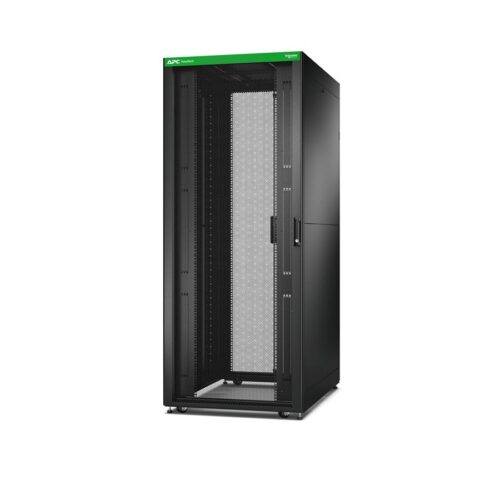 APC Easy Rack 42Ux800x1100 Roof/Side panel/castors/feet No Bottom 4Brackets black