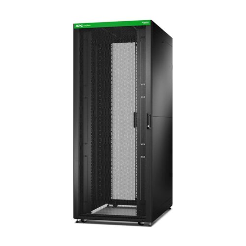 APC Easy Rack 42Ux800x1200 Roof/Side panel/castors/feet No Bottom 4Brackets black