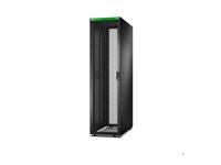 APC Easy Rack 48Ux600x1200 Roof/Side panel/castors/feet No Bottom 4Brackets black