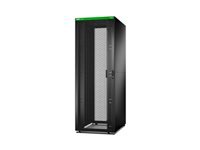 APC Easy Rack 82Ux800x1200 Roof/Side panel/castors/feet No Bottom 4Brackets black