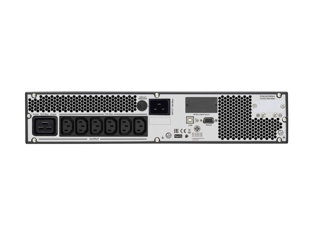 APC Easy UPS 1PH ONLINE SRVS RM Ext. Runtime 3000VA 230V No Battery
