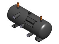 APC Flooded Receiver 20L 219mm diameter 640mm length PED with heater down to -20C
