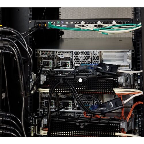 APC KVM SWITCH 2G- Analog- 1 Local User- 8 Port- 1HU